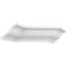Ekena Millwork 5 1/2"H x 5 1/8"P x 7 1/2"F x 96"L Crown Moulding, PVC MLD05X05X96CRSWPV - alternate 3